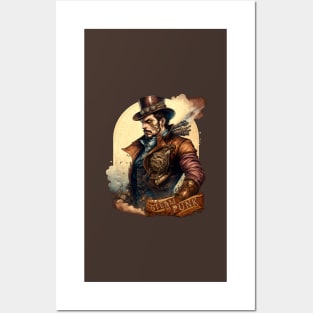 Steampunk Adventurer Posters and Art
